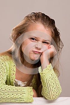 Girl at bar