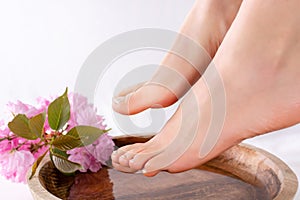Tranquil Spa Experience: Revitalize Your Feet with French Pedicure
