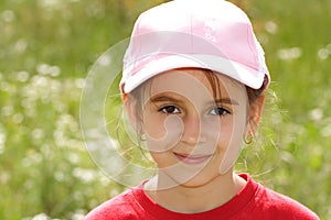 Girl in a Baseball Cap