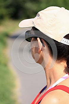 Girl with a baseballcap