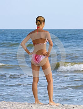 Girl on the beach