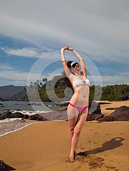 Girl on the beach