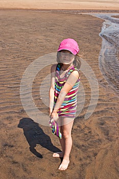 Girl on the beach