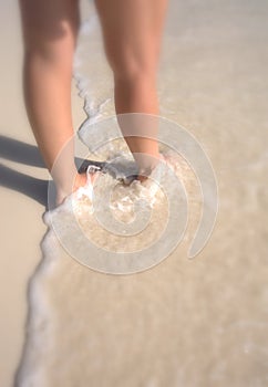 Girl on the beach