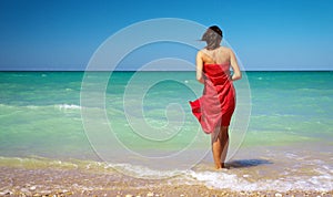 Girl on the beach