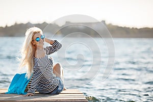 Girl - Captain's in sailor T-shirt.