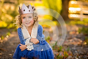 Girl child in Crown