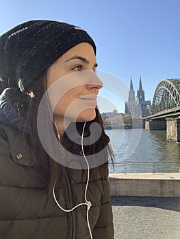 Girl in Cologne, Germany