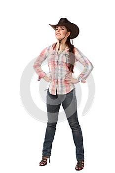 Girl cowboy