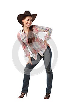 Girl cowboy