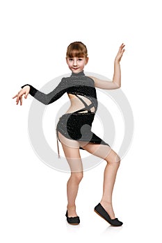 Girl dancing chachacha