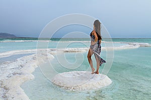 Girl at the Dead Sea