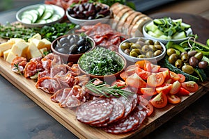 Girl dinner - The essence of it is simplified dinners, including plates of appetizers.