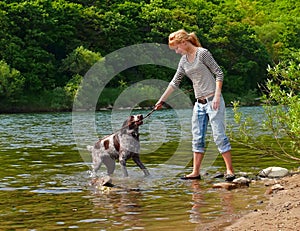 Girl and Dog 2