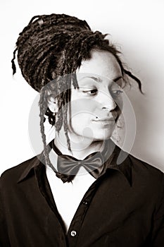 Girl with dreads