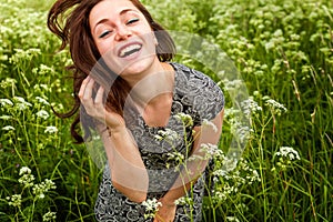 Girl in the field