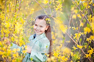 Girl in flowers