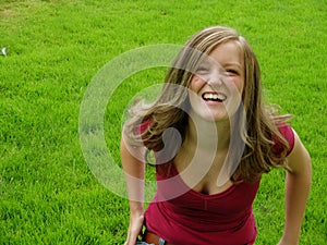 Girl in Grass