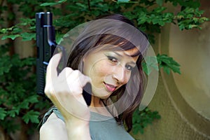 Girl with Gun