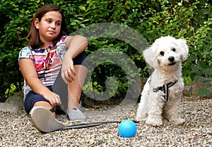 Un suo il cane giardino 