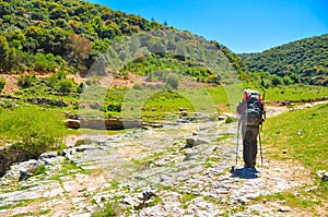 Girl Hiking