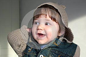 Girl with Hooded Jacket