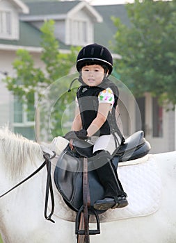 Girl and horse