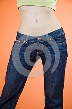 Girl jeans