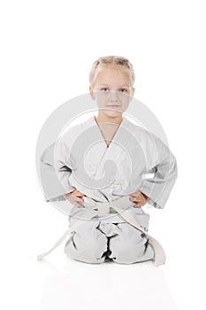 Girl - karateka