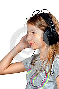 Girl like Music headphones