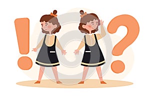 Girl looking for an answer