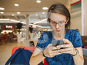 Girl At The Mall