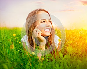 Girl in the Meadow