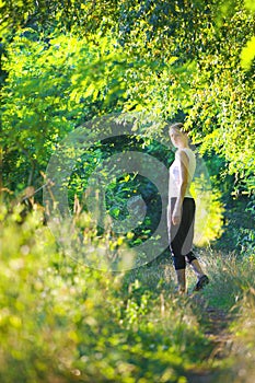 Girl in nature