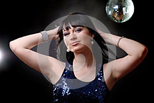 Girl in the nightclub