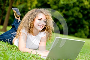 Girl In Park