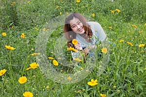 Girl in the park