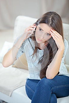 Girl on the phone