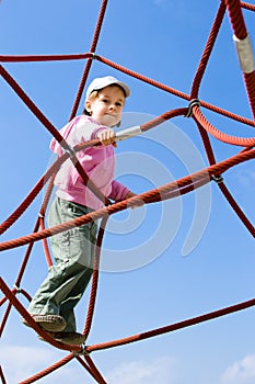 Girl at playground