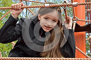 Girl at playground