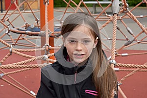 Girl at playground