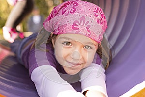 Girl at the playground