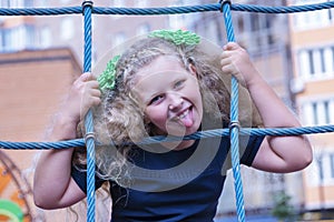 girl , playground, joy teenager