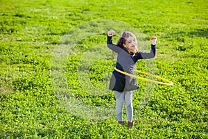 Girl playing