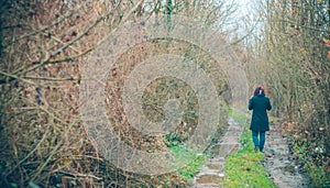 Girl Portrait in Forest