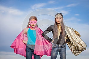 Girl power, super heroes photo