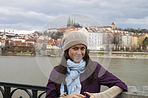 Girl in Prague