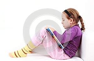 Girl reading