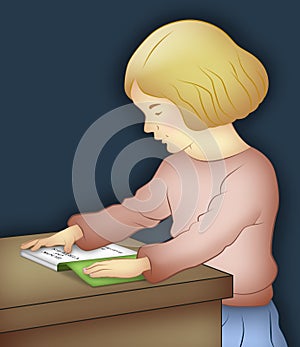 Girl Reading