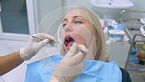 The Girl on Reception at the Dentist